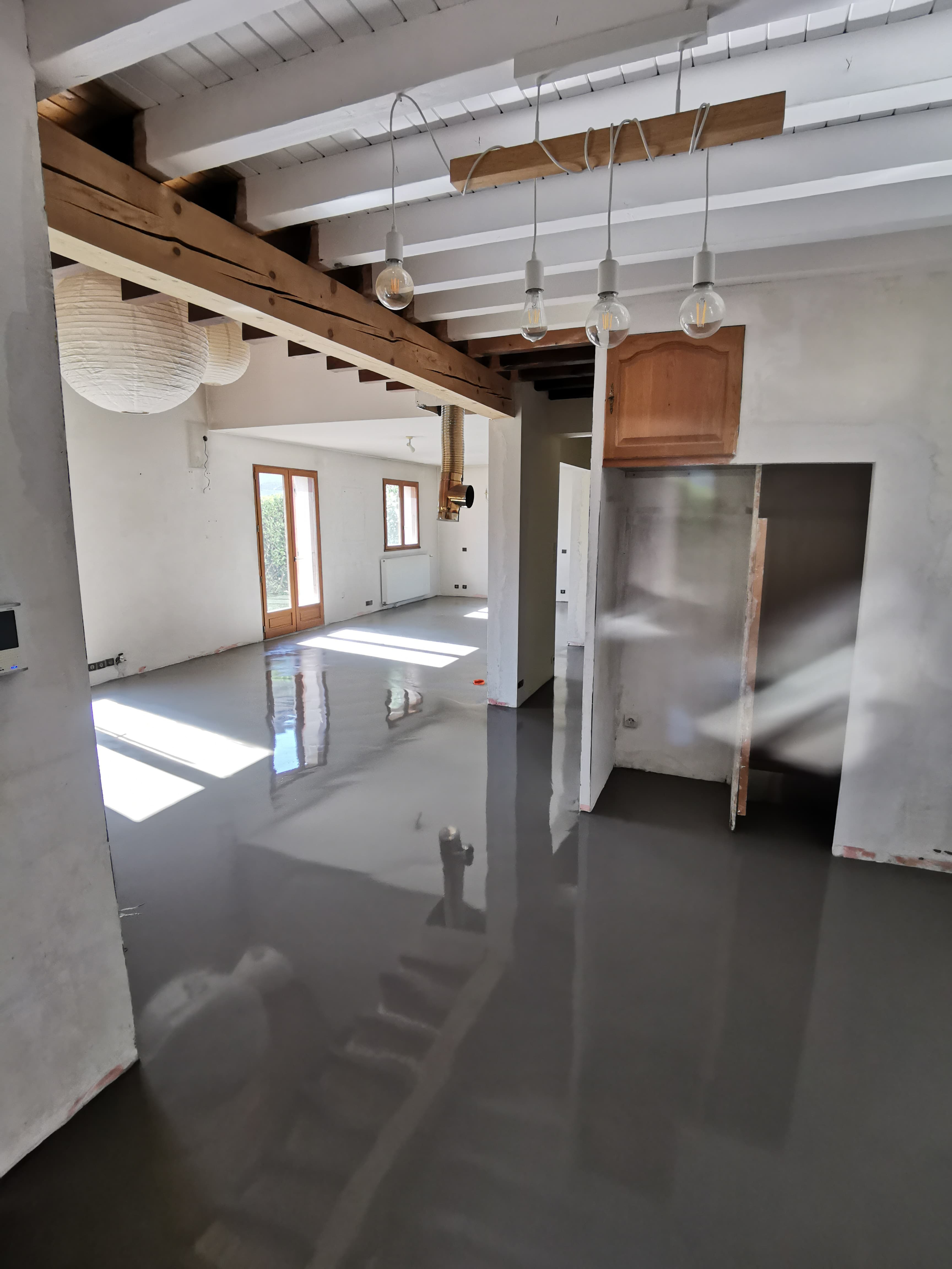 Travaux de ragréage