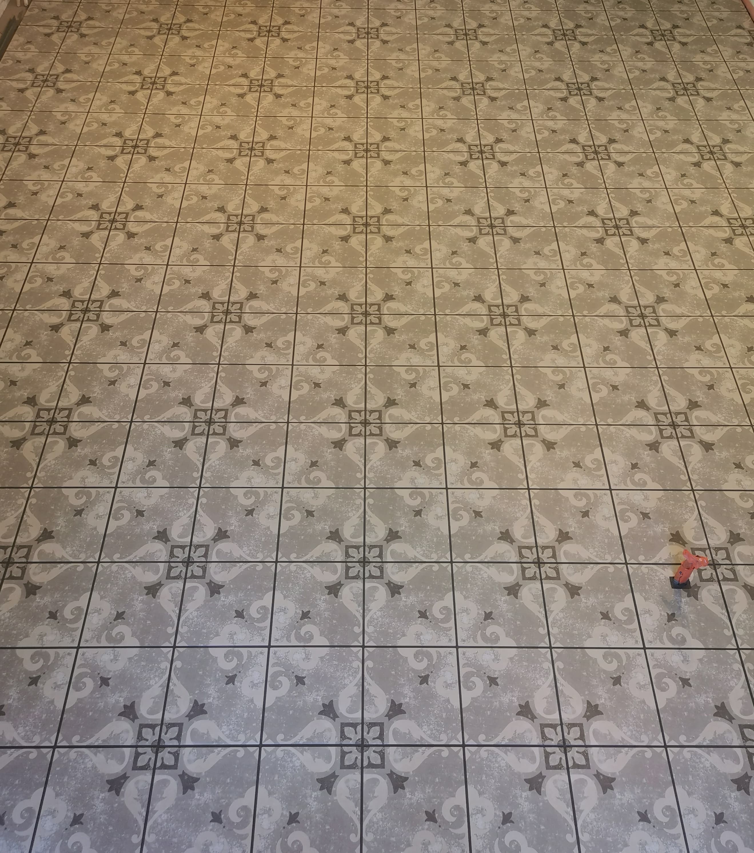 Sol carreaux de ciment décoratifs